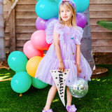 Fearless Butterfly-Girls Tulle Dress