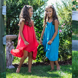 Asymmetrical Summer- Girls Dress