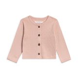 Fancy Nancy-Pointelle Button-Down Girls Cardigan