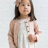 Fancy Nancy-Pointelle Button-Down Girls Cardigan