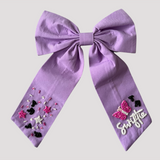 Swiftie Tie Bow-For girls in Purple