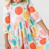 Be Happy, Be You-Girls Dress