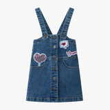 I Heart You-Skirtall Denim