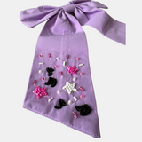 Swiftie Tie Bow-For girls in Purple