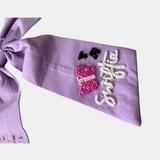 Swiftie Tie Bow-For girls in Purple