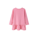 Poppy-Girl's Long Sleeve Knitted Dress