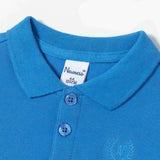 Preppy Boy- Polo Shirt In Blue