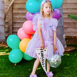 Fearless Butterfly-Girls Tulle Dress